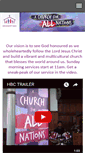 Mobile Screenshot of hendonbaptistchurch.org.uk