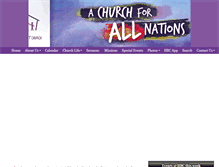 Tablet Screenshot of hendonbaptistchurch.org.uk